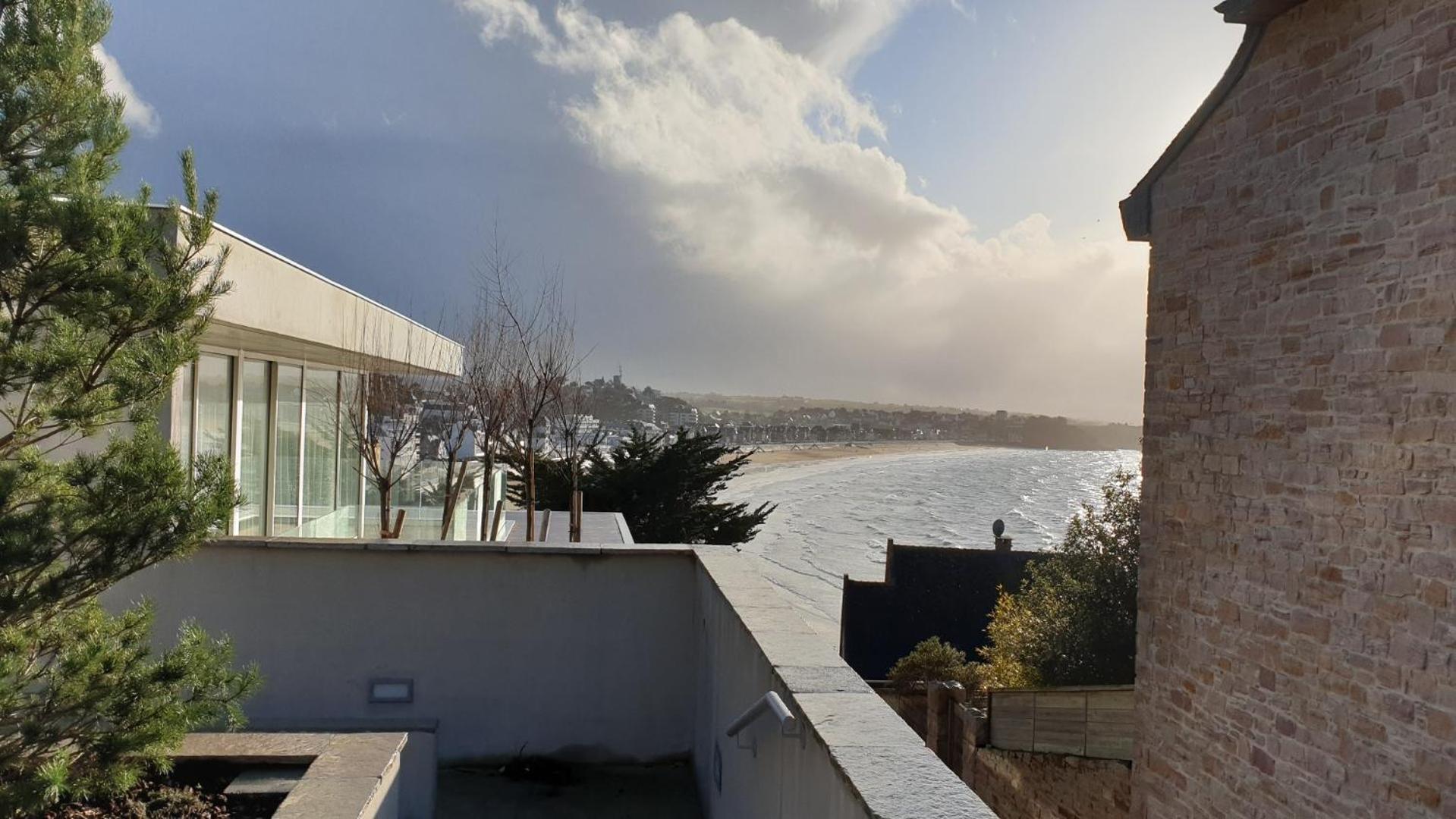 Les Terrasses De Piegu - Vue Mer Et Plage A 200 M Pleneuf-Val-Andre Exterior foto